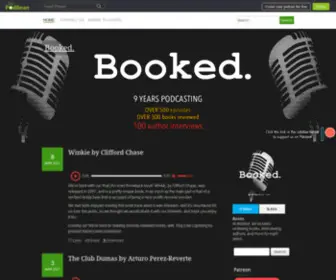 Bookedpodcast.com(Booked) Screenshot