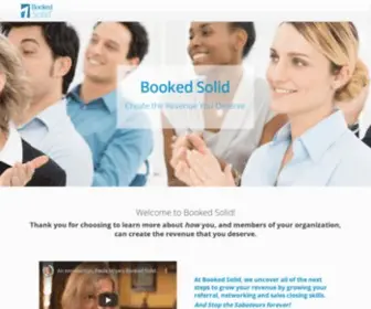 Bookedsolid.ca(Booked Solid) Screenshot