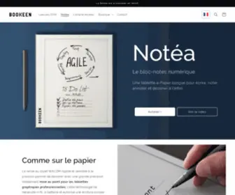 Bookeen.fr(Bookeen) Screenshot