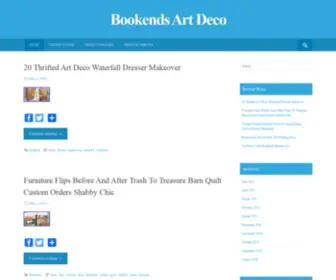 Bookendsartdeco.com(Bookends Art Deco) Screenshot