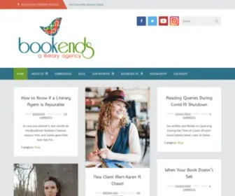 Bookendsliterary.com(BookEnds Literary Agency) Screenshot