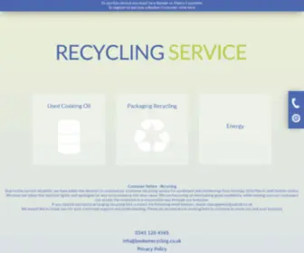 Bookerrecycling.co.uk(Booker Recycling) Screenshot