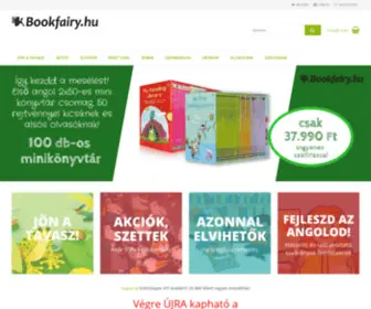 Bookfairy.hu(Angol gyerekkönyv webáruház) Screenshot