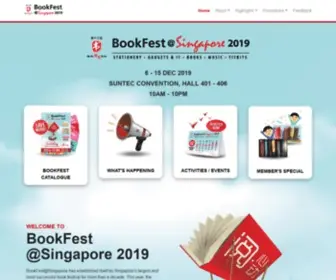 Bookfestsingapore.com(BookFest@Singapore 2020) Screenshot