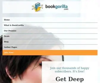 Bookgorilla.com(Get Bargain Bestsellers and Free Books for Your Kindle) Screenshot