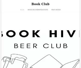 Bookhivebeerclub.com(Book Club) Screenshot