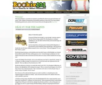 Bookie101.com Screenshot