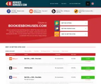 Bookiesbonuses.com Screenshot