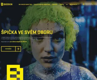 Bookinagency.cz(Bookin Agency) Screenshot