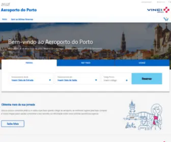 Booking-Aeroportoporto.pt(Porto Airport) Screenshot