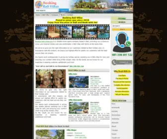 Booking-Bali-Villas.com(Booking Bali Villas) Screenshot