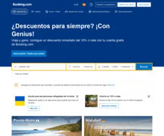Booking.es(Web oficial) Screenshot