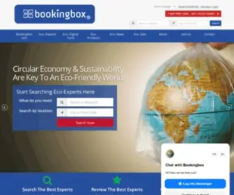Bookingbox.com(Eco-Friendly Businesses Directory) Screenshot