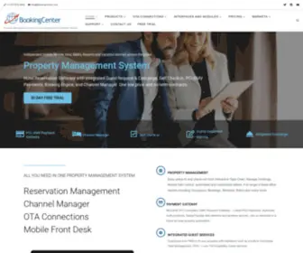 Bookingcenter.com(Property Management System) Screenshot
