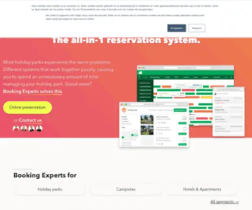 Bookingexperts.com(Booking Experts) Screenshot