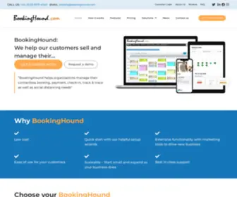 Bookinghound.com(Free Online booking & reservation system for activity) Screenshot