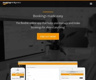 Bookingintelligence.com(Manage and make bookings on the go) Screenshot