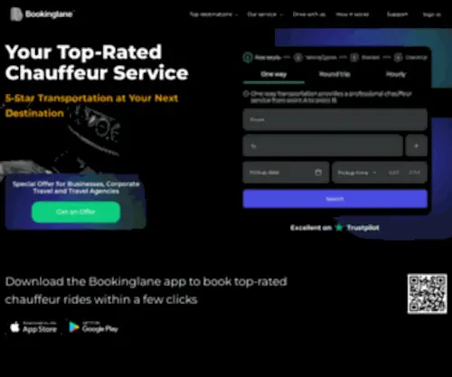 Bookinglane.com(Premier Chauffeur & Limo Service) Screenshot