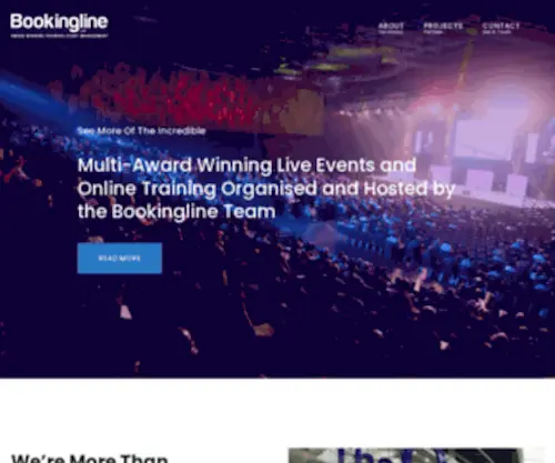 Bookingline-Secure.co.uk(Multi Award Winning Training Event Management) Screenshot