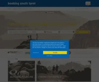 Bookingsouthtyrol.com(Booking South Tyrol) Screenshot