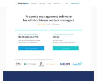 Bookingsync.com(Cloud-based Vacation Rental Software) Screenshot