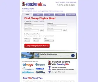 Bookingwiz.com(Cheap Flights) Screenshot