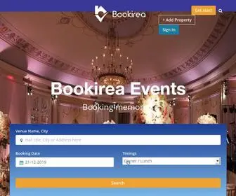 Bookirea.com(Best Wedding Halls) Screenshot