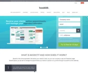 Bookitit.com(Bookitit is the online reservation system) Screenshot
