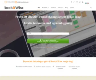 Bookitwise.com(Bokning av konferensrum) Screenshot