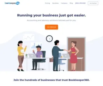 Bookkeeper360.com(Bookkeeper 360) Screenshot