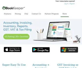 Bookkeeperapp.net(GST-ready accounting app/software for Android, iOS and Windows) Screenshot