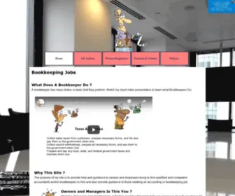 Bookkeeperhire.com(Accounting & Bookkeeping Jobs) Screenshot