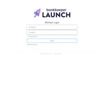 Bookkeeperlaunch.com(To access your course) Screenshot