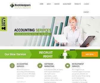 Bookkeepersme.com(Accounting-Bookkeeping-Auditing-Software Application Dubai) Screenshot