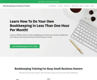 Bookkeepingacademyonline.com(Bookkeeping Academy Online) Screenshot