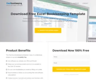 Bookkeepingtemplate.com(Free Bookkeeping Template) Screenshot