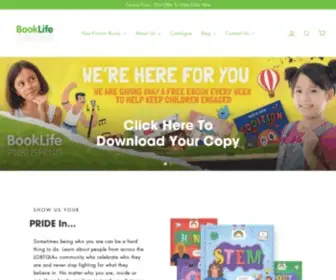 Booklifepublishing.co.uk(A leading UK children's non) Screenshot