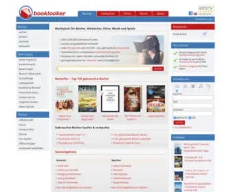 Booklook.de(Antiquarische und gebrauchte Bücher kaufen und verkaufen) Screenshot