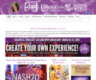 Bookloverscon.com Screenshot
