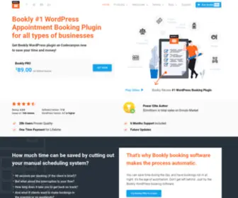 Bookly.info(Bookly #1 WordPress Appointment Booking Plugin for all types of businesses) Screenshot