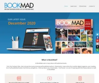 Bookmadmag.com(BookMad Magazine) Screenshot