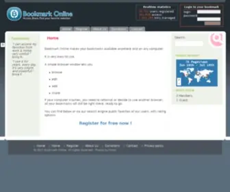 Bookmark-Online.com(Bookmark Online) Screenshot
