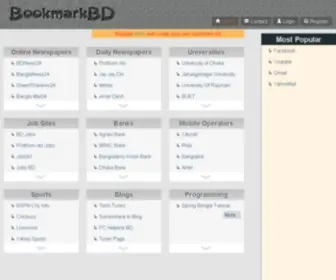 Bookmarkbd.com(News) Screenshot