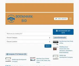 Bookmarkbid.com(Great Platform to Store) Screenshot
