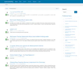 Bookmarkedblog.com(Kliqqi is an open source content management system) Screenshot