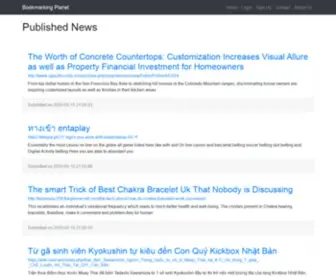 Bookmarking-Planet.win(Published News) Screenshot