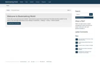 Bookmarkingworld.review(Bookmarkingworld review) Screenshot