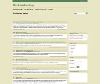 Bookmarklookup.com(Bookmarklookup) Screenshot