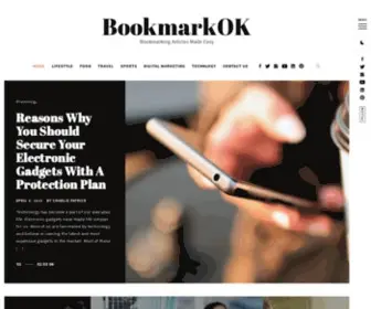 Bookmarkok.com(Bookmark OK) Screenshot