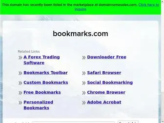 Bookmarks.com(Dit domein kan te koop zijn) Screenshot